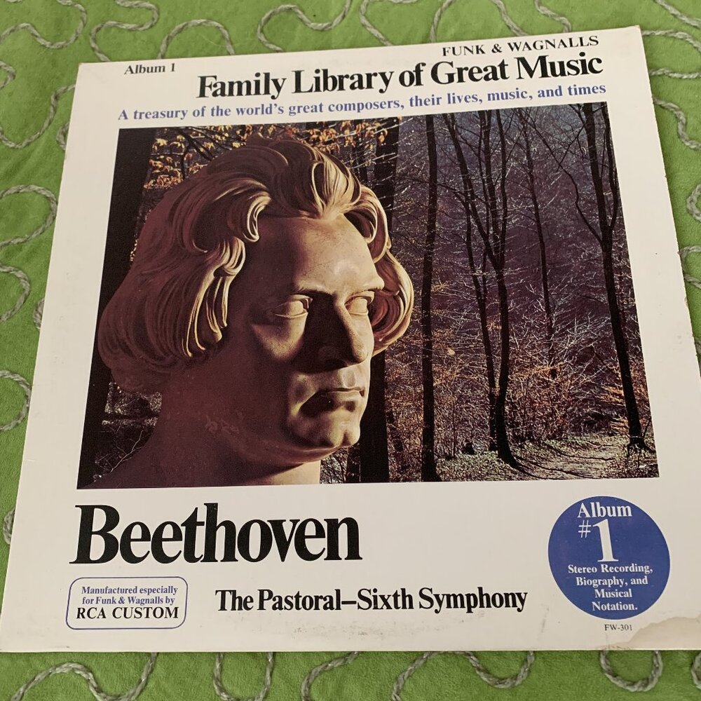 Vintage 1966 Beethoven Album 1